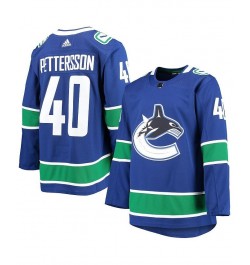 Men's Elias Pettersson Blue Vancouver Canucks 2020/21 Authentic Home Player Jersey $84.60 Jersey