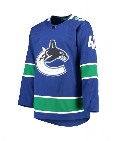 Men's Elias Pettersson Blue Vancouver Canucks 2020/21 Authentic Home Player Jersey $84.60 Jersey