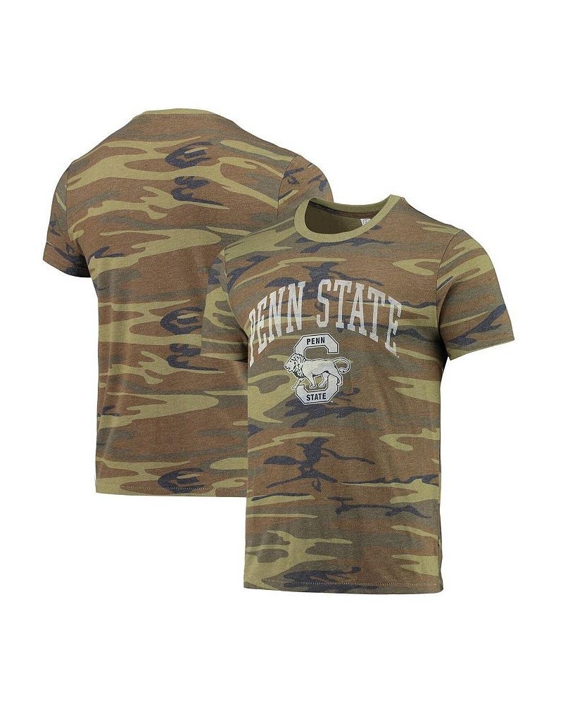 Men's Camo Penn State Nittany Lions Arch Logo Tri-Blend T-shirt $20.16 T-Shirts