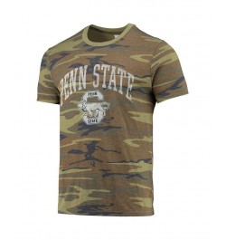 Men's Camo Penn State Nittany Lions Arch Logo Tri-Blend T-shirt $20.16 T-Shirts