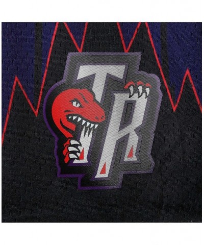 Men's Mitchell Ness Purple Toronto Raptors Big Tall Hardwood Classics Team Swingman Shorts $31.39 Shorts