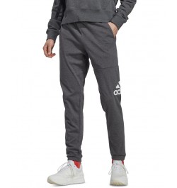 Men's Essentials Single Jersey Tapered Badge of Sport Joggers Gray $33.00 Pants