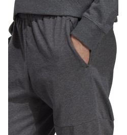 Men's Essentials Single Jersey Tapered Badge of Sport Joggers Gray $33.00 Pants