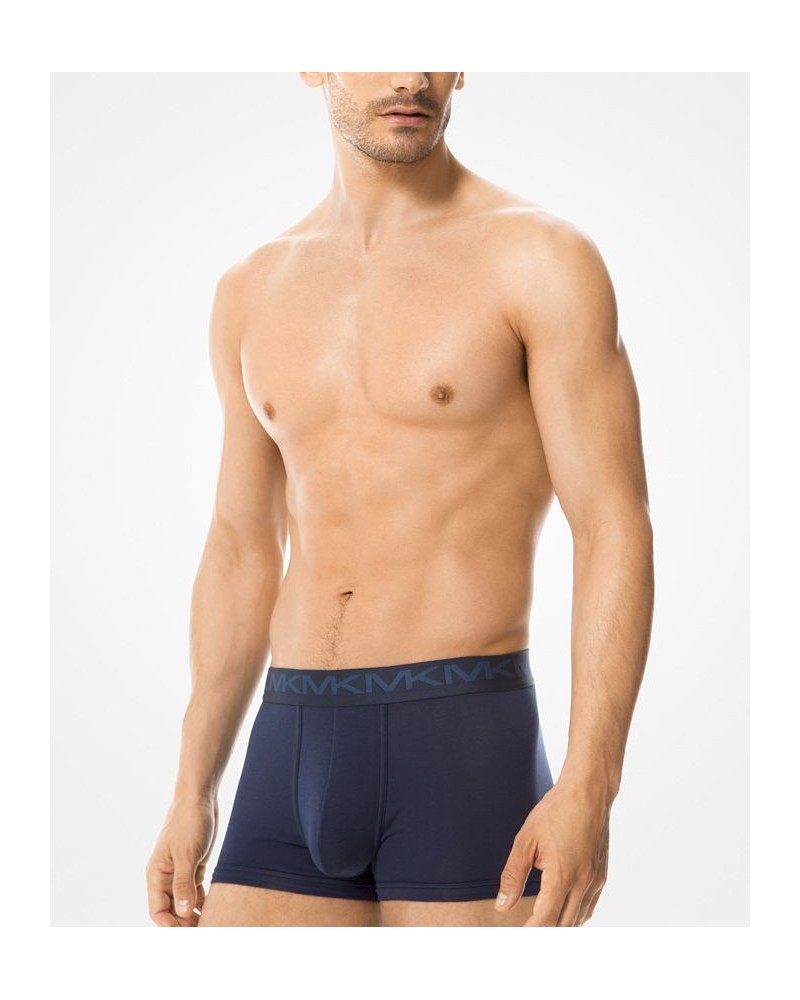 Men's 3-Pk. Stretch Factor Trunks Blue $29.15 Underwear