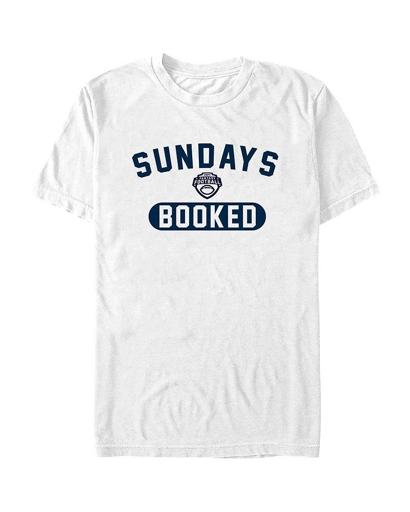 Men's ESPN X Games Sundays Booked Short Sleeves T-shirt White $15.75 T-Shirts