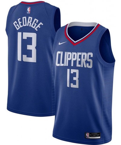 Men's Paul George Royal LA Clippers 2020/21 Swingman Jersey - Icon Edition $38.64 Jersey