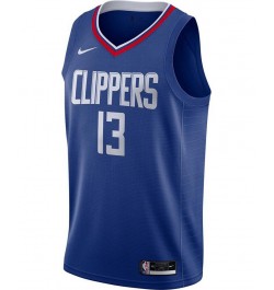 Men's Paul George Royal LA Clippers 2020/21 Swingman Jersey - Icon Edition $38.64 Jersey