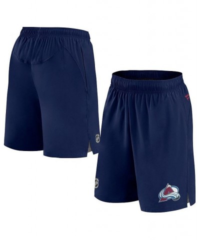 Men's Branded Navy Colorado Avalanche Authentic Pro Rink Shorts $35.74 Shorts