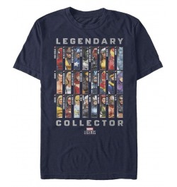 Men's Collectors Set Short Sleeve Crew T-shirt Blue $15.40 T-Shirts