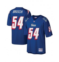 Men's Tedy Bruschi Royal New England Patriots Legacy Replica Jersey $61.20 Jersey