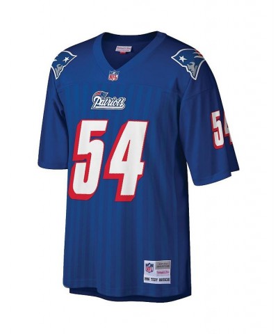 Men's Tedy Bruschi Royal New England Patriots Legacy Replica Jersey $61.20 Jersey