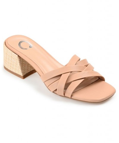 Women's Moree Dress Sandals Tan/Beige $46.55 Shoes