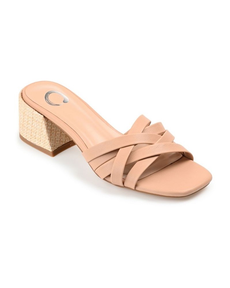 Women's Moree Dress Sandals Tan/Beige $46.55 Shoes