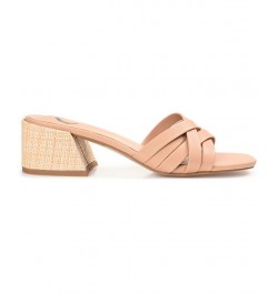 Women's Moree Dress Sandals Tan/Beige $46.55 Shoes