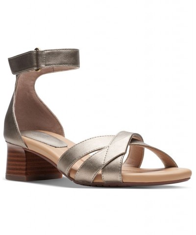 Women's Desirae Lily Ankle-Strap Sandals PD06 $43.60 Shoes