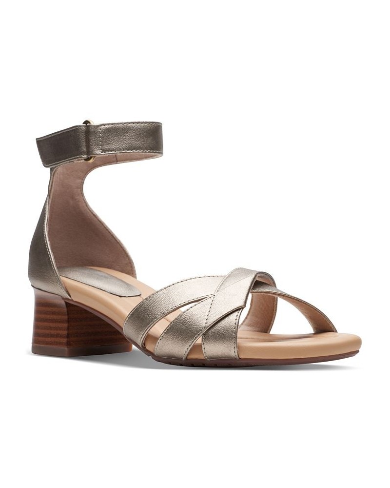 Women's Desirae Lily Ankle-Strap Sandals PD06 $43.60 Shoes