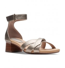 Women's Desirae Lily Ankle-Strap Sandals PD06 $43.60 Shoes