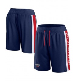 Men's Branded Navy New Orleans Pelicans Referee Iconic Mesh Shorts $27.49 Shorts