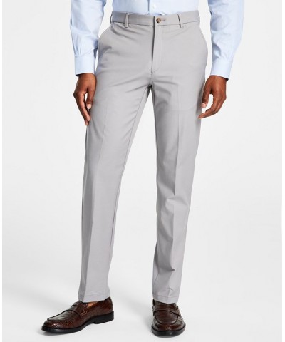 Men's Classic-Fit Cotton Stretch Performance Dress Pants PD06 $28.04 Pants