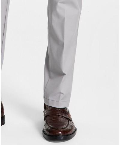 Men's Classic-Fit Cotton Stretch Performance Dress Pants PD06 $28.04 Pants