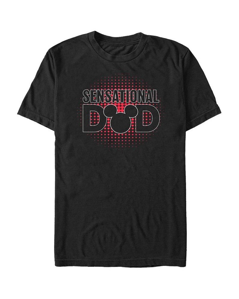 Men's Sensational Dad Short Sleeve T-Shirt Black $18.19 T-Shirts