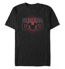 Men's Sensational Dad Short Sleeve T-Shirt Black $18.19 T-Shirts