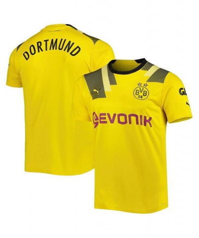 Men's Yellow Borussia Dortmund 2022/23 Third Replica Jersey $44.00 Jersey