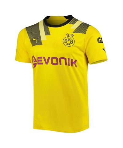 Men's Yellow Borussia Dortmund 2022/23 Third Replica Jersey $44.00 Jersey