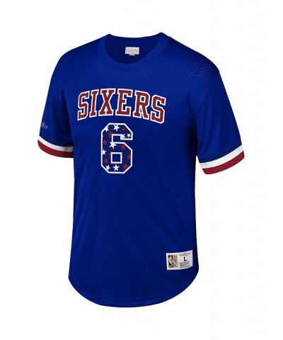 Men's Julius Erving Royal Philadelphia 76ers Player Name Number T-shirt $42.00 T-Shirts