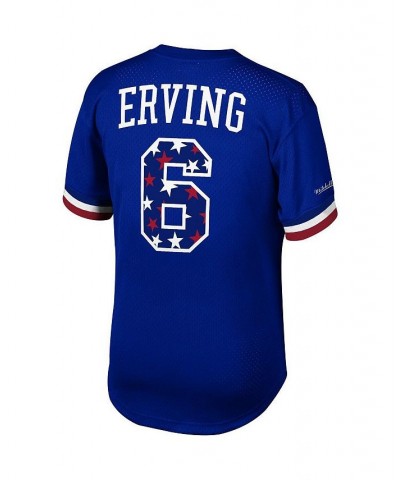 Men's Julius Erving Royal Philadelphia 76ers Player Name Number T-shirt $42.00 T-Shirts