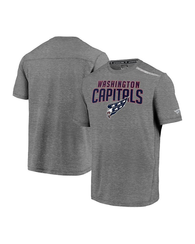 Men's Branded Heather Gray Washington Capitals Special Edition Refresh T-shirt $23.50 T-Shirts