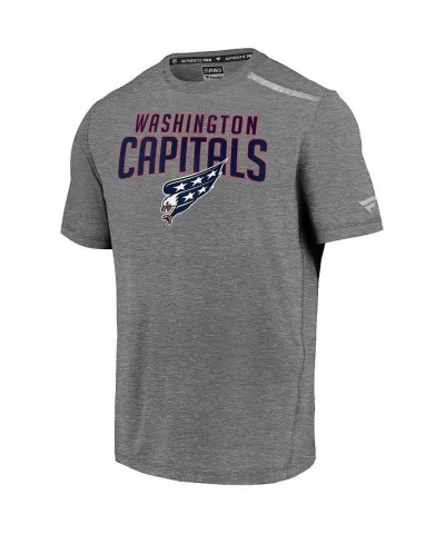 Men's Branded Heather Gray Washington Capitals Special Edition Refresh T-shirt $23.50 T-Shirts