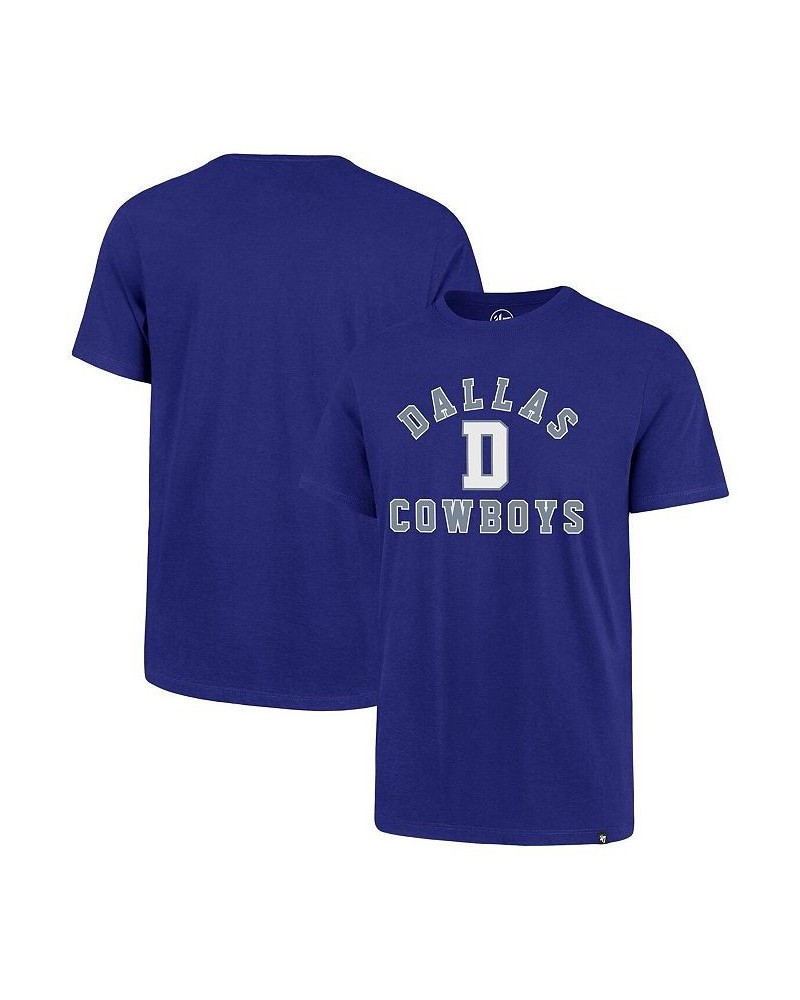 Men's Royal Dallas Cowboys Varsity Arch Throwback T-shirt $20.89 T-Shirts