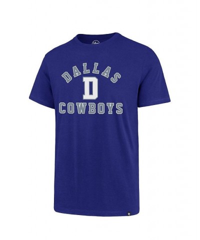 Men's Royal Dallas Cowboys Varsity Arch Throwback T-shirt $20.89 T-Shirts