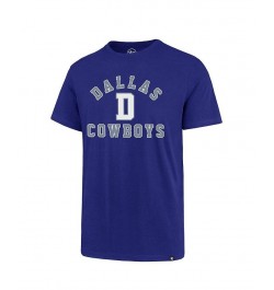 Men's Royal Dallas Cowboys Varsity Arch Throwback T-shirt $20.89 T-Shirts