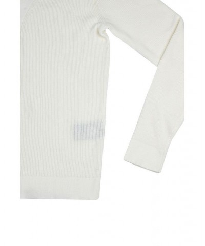 Men's Basic Ribbed Cardigan White $28.49 Sweaters