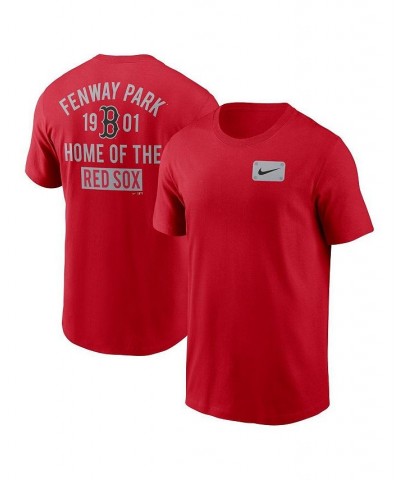 Men's Red Boston Red Sox Fenway Park Local Team T-shirt $29.49 T-Shirts