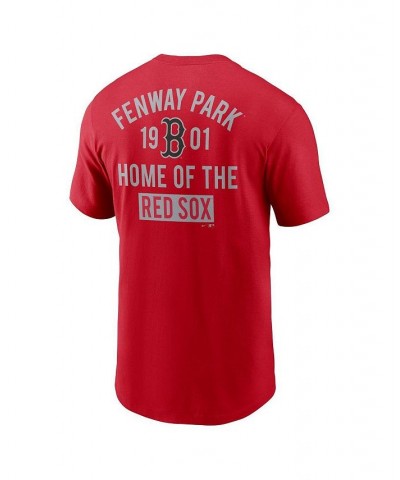 Men's Red Boston Red Sox Fenway Park Local Team T-shirt $29.49 T-Shirts