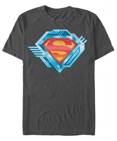 DC Men's Superman Chrome Logo Short Sleeve T-Shirt $20.29 T-Shirts