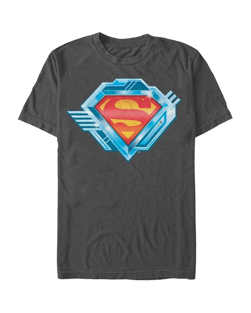 DC Men's Superman Chrome Logo Short Sleeve T-Shirt $20.29 T-Shirts