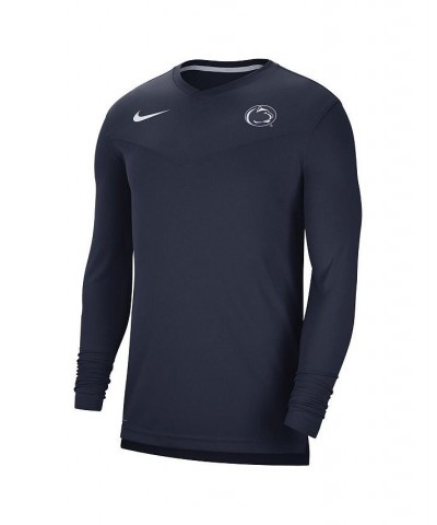 Men's Navy Penn State Nittany Lions 2022 Coach Performance Long Sleeve V-Neck T-shirt $33.79 T-Shirts