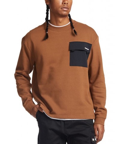 MEN'S UTILITY CREW SWEATSHIRT Gold $17.25 Sweatshirt