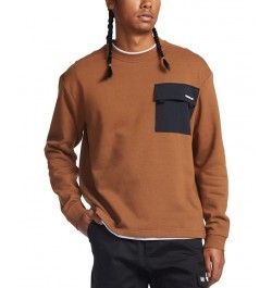 MEN'S UTILITY CREW SWEATSHIRT Gold $17.25 Sweatshirt