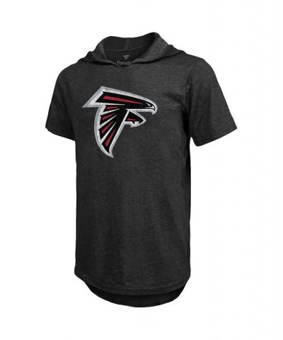 Men's Threads Calvin Ridley Black Atlanta Falcons Player Name and Number Tri-Blend Hoodie T-shirt $27.30 T-Shirts