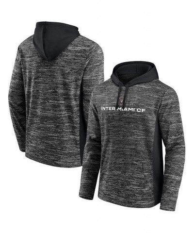 Men's Charcoal Inter Miami CF Shining Victory Space-Dye Pullover Hoodie $26.04 Sweatshirt