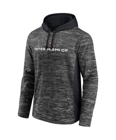 Men's Charcoal Inter Miami CF Shining Victory Space-Dye Pullover Hoodie $26.04 Sweatshirt