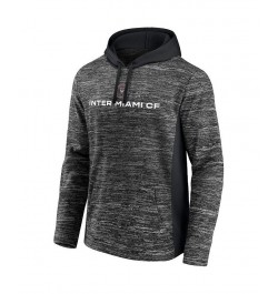 Men's Charcoal Inter Miami CF Shining Victory Space-Dye Pullover Hoodie $26.04 Sweatshirt