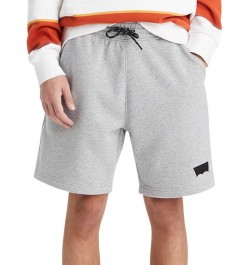 Men's Relaxed-Fit Logo Piping Drawstring Shorts Gray $22.50 Shorts