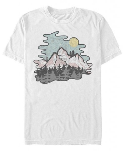 Men's Twilight Mountains Short Sleeve Crew T-shirt White $19.59 T-Shirts