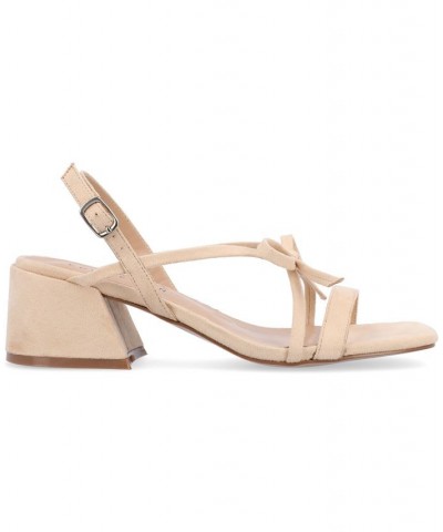 Women's Amity Sandal Tan/Beige $38.00 Shoes